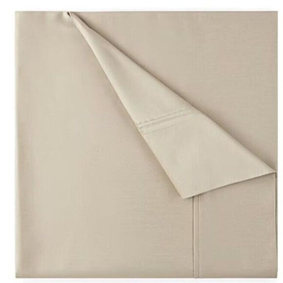 Fieldcrest 1400 Thread Count Bed Sheet Set Light Taupe - Picture 1 of 6